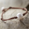 “Coastal” Single Freshwater Pearl Bracelet