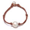 “Coastal” Single Freshwater Pearl Bracelet